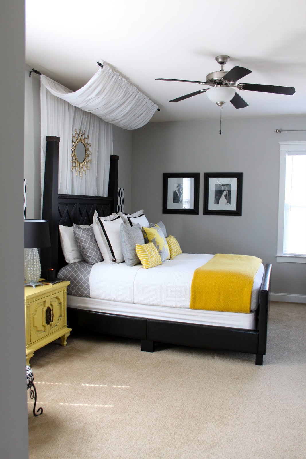 DIY Canopy: Master Bedroom | The New Mrs. Stott